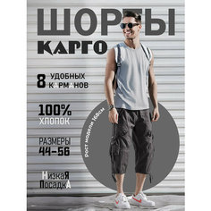 Шорты Modniki, размер 2XL-54, темно-серый
