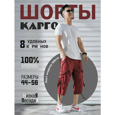 Шорты Modniki, размер XL-52, burgundy