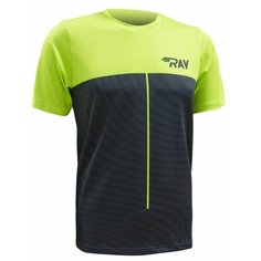 Футболка спортивная RAY (Men) мужская спортивная для бега, размер 44, зеленый