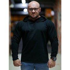 Лонгслив Inferno Style Лонгслив С капюшоном INFERNO style Л-002-000, размер 3XL, , черный