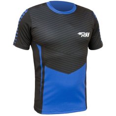 Футболка спортивная RAY (Men) мужская спортивная для бега, размер 42, синий