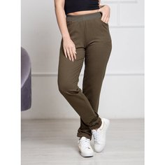 Брюки шаровары Lilians, размер 48, хаки, зеленый
