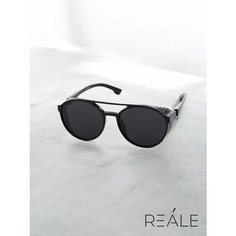 Солнцезащитные очки REALE, коричневый
