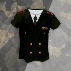 Футболка, размер 50, зелёный Подарки