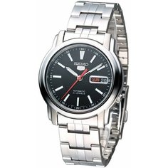 Наручные часы SEIKO SEIKO 5, черный