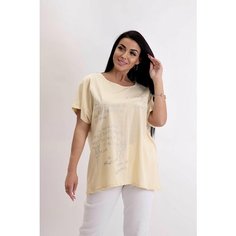Футболка Lika Dress, размер 60, желтый