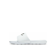 Шлёпанцы NIKE Victori One, размер 7 US, белый/черный