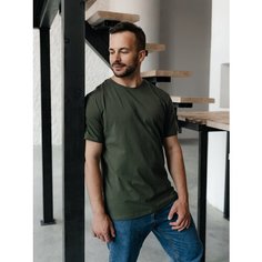 Футболка Impresa, размер 60, хаки
