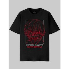Футболка ALCRAFT TOKYO GHOUL collection, размер 2XL, бордовый