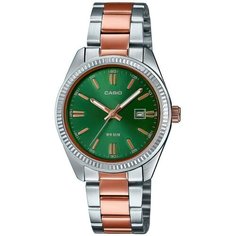 Наручные часы CASIO Collection, зеленый