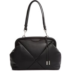 Сумка саквояж ELEGANZZA, фактура гладкая, black