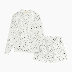 Пижама Kaftan Женская коллекция, размер 48/50, белый