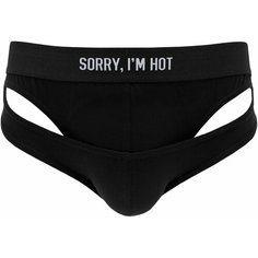 Трусы SORRY, IM NOT, размер XL, черный
