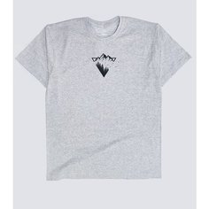 Футболка YOHA PRINT, размер 003 (S), серый