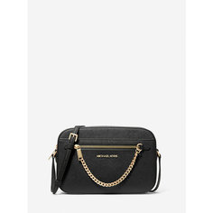 Сумка кросс-боди MICHAEL KORS, фактура зернистая, черный