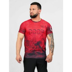 Футболка Barracuda, размер XS, красный/черный