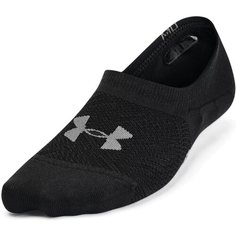 Носки Under Armour Breathe Lite Ultra Low 3P, комплект, 3 пары, размер SM, черный