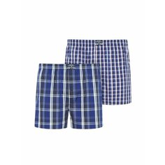Трусы Jockey 314300 Boxer Woven 2 Pack, комплект из 2 шт., размер L, синий