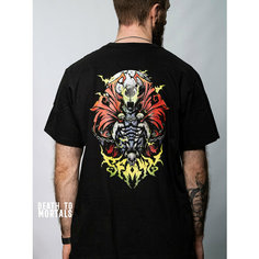 Футболка Death to Mortals, размер M, черный