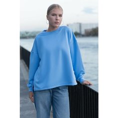 Свитшот Магазин Толстовок, размер M-42-44-Woman-(Женский), , голубой