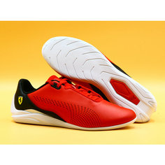 Кроссовки PUMA Scuderia Ferrari Drift Cat Decima Motorsport 307193, полнота B, размер 9,5 US, rosso corsa - puma white - puma black