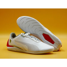 Кроссовки PUMA Scuderia Ferrari Drift Cat Decima Motorsport 307193, полнота B, размер 10 US, белый