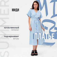 Платье MIST, размер 42, голубой