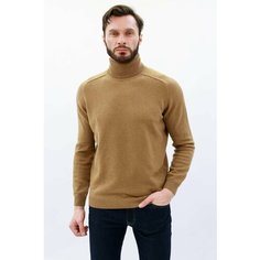 Водолазка KHAN Cashmere, размер 58, , коричневый
