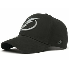 Бейсболка Atributika & Club Tampa Bay Lightning для мужчин и женщин, размер 55-58, черная