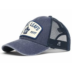 Бейсболка Atributika & Club Nhl Toronto Maple Leafs для мужчин и женщин, размер 55-58, синий