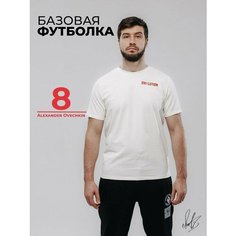 Футболка OVIGR8, размер L, белый