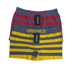 Трусы GREENICE, комплект из 2 шт., размер M/L, желтый/красный