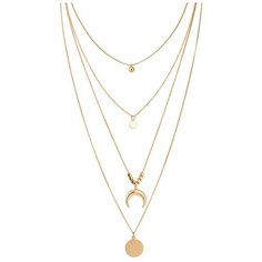 Колье WASABI jewell, длина 38 см, золотистый