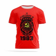 Футболка PANiN Brand, размер L, красный, черный, бордовый