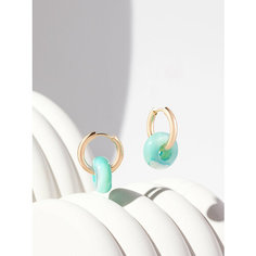 Серьги-трансформеры BLV Jewerly, перламутр, золотой