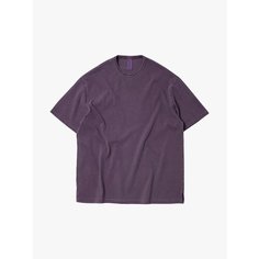 Футболка FrizmWORKS OG PIGMENT DYEING HALF, 1 шт., размер L, серо-фиолетовый