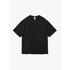 Футболка FrizmWORKS OG DOUBLE RIB OVERSIZED, размер L, черный