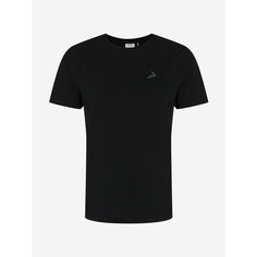 Футболка Demix M D Basic Solid Raglan T-Shirt, размер 54, черный