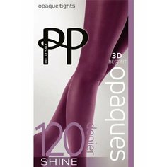 Колготки Pretty Polly серия колготок, 120 den, размер 3-4, бордовый