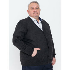 Кардиган Turhan, размер 5 XL, , темно-серый