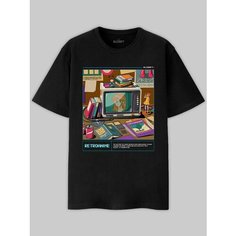 Футболка ALCRAFT RETRO collection, размер 2XL, черный 1