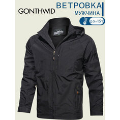 Ветровка GONTHWID, размер L, черный