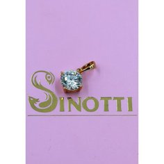 Подвеска Sinotti, циркон, золотистый