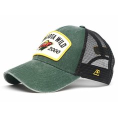 Бейсболка Atributika & Club Minnesota Wild для мужчин и женщин, размер 55-58, зелeный