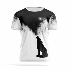 Футболка PANiN Brand, размер XXXL, черный, белый