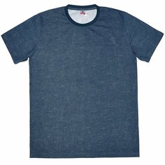 Футболка Fayz-M, размер 48, cиний