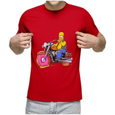 Футболка Us Basic, размер 2XL, красный