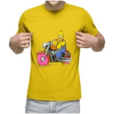 Футболка Us Basic, размер 2XL, желтый