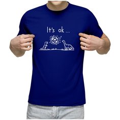 Футболка Us Basic, размер XL, cиний