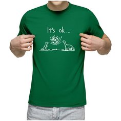 Футболка Us Basic, размер S, зелёный